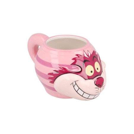 TAZA ALICIA EN EL PAIS DE LAS MARAVILLAS (GATO  CHESIRE 3D 500ML)