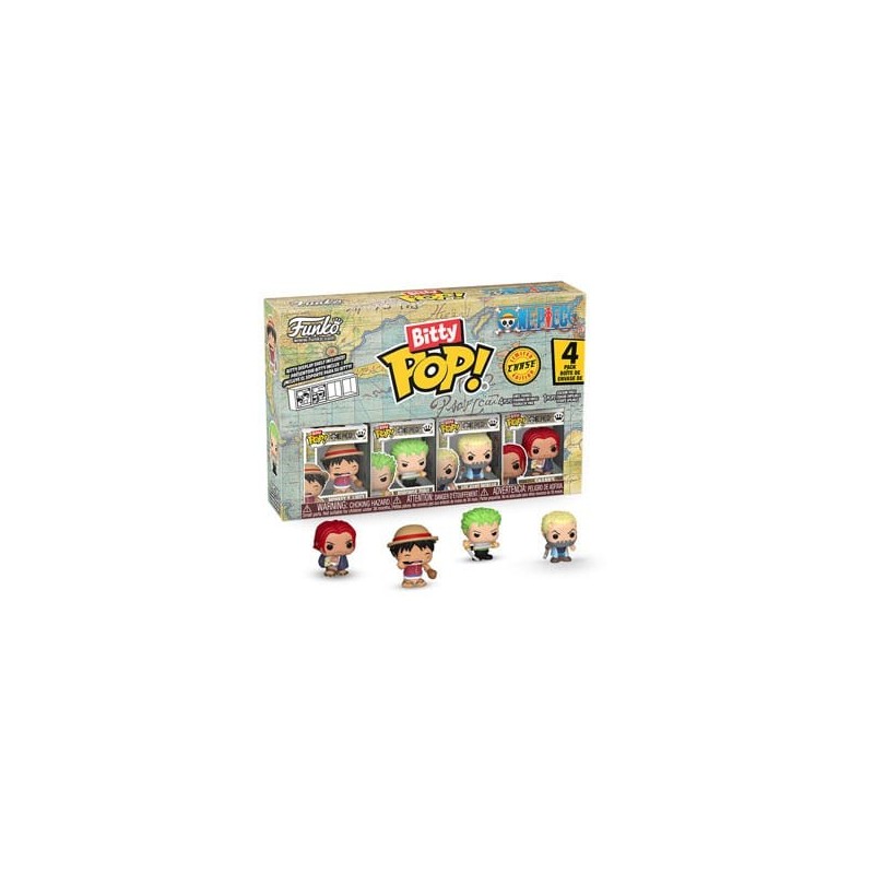 BITTY POP! ONE PIECE (PACK 4UD. LUFFY)