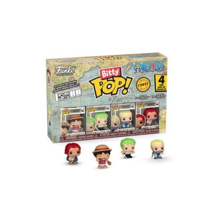 BITTY POP! ONE PIECE (PACK 4UD. LUFFY)