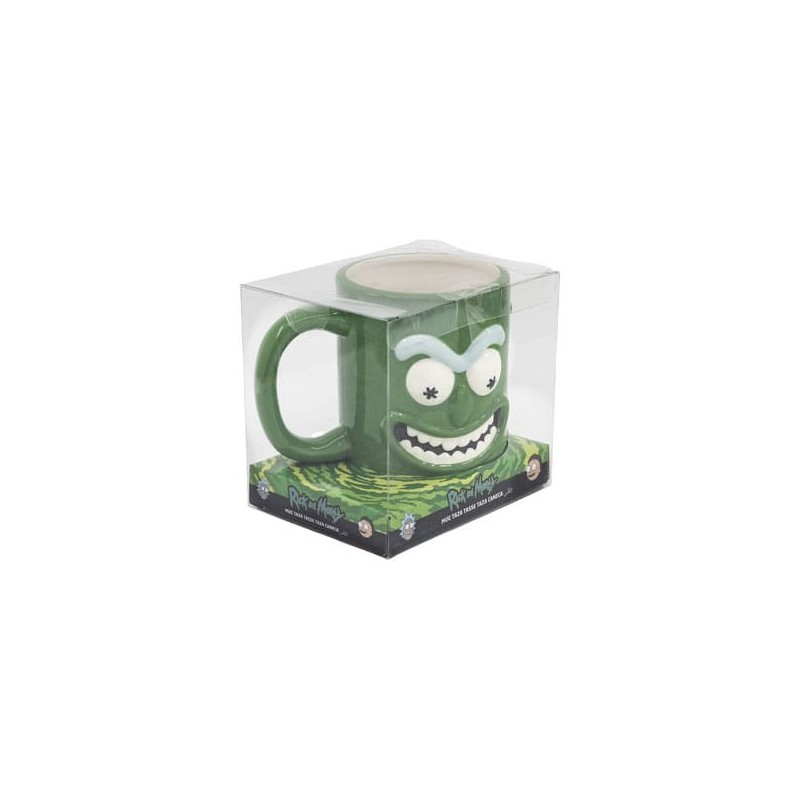 TAZA RICK & MORTY 3D PICKLE RICK 739 ML