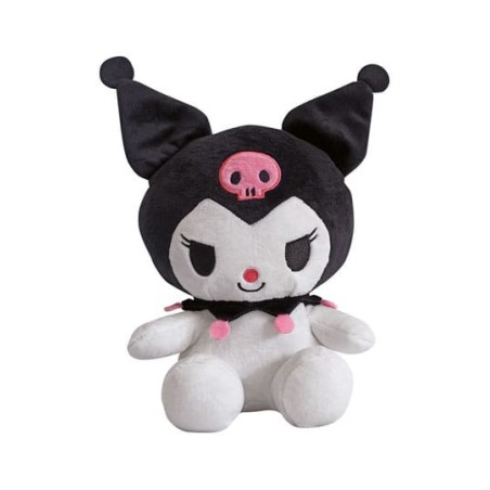 PELUCHE HELLO KITTY AND FRIENDS (KUROMI 24CM) JOY TOY