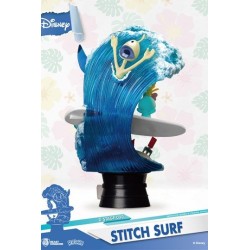 FIGURA DISNEY SUMMER SERIES DIORAMA PVC D-STAGE STITCH SURF 15 CM