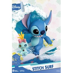 FIGURA DISNEY SUMMER SERIES DIORAMA PVC D-STAGE STITCH SURF 15 CM