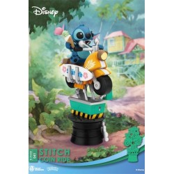 FIGURA DISNEY DIORAMA PVC D-STAGE STITCH COIN RIDE 16 CM