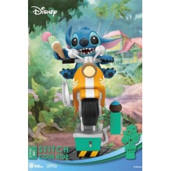 FIGURA DISNEY DIORAMA PVC D-STAGE STITCH COIN RIDE 16 CM
