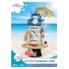FIGURA DISNEY DIORAMA PVC D-STAGE STITCH SUMMER VIBE 16 CM