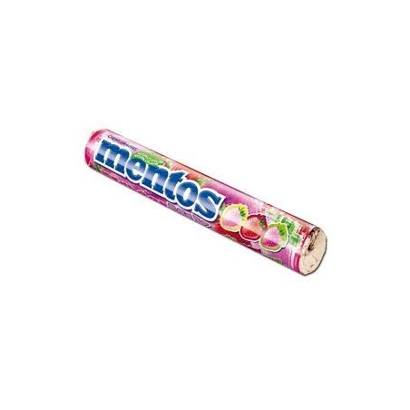 MENTOS STRAWBERRY MIX (FRESA MIX)