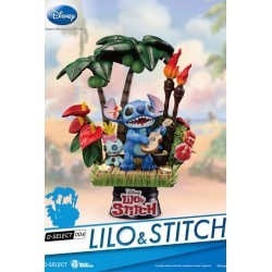FIGURA DISNEY DIORAMA D-STAGE STITCH UKELE 14 CM