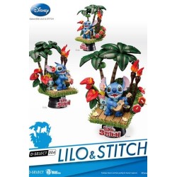 FIGURA DISNEY DIORAMA D-STAGE STITCH UKELE 14 CM