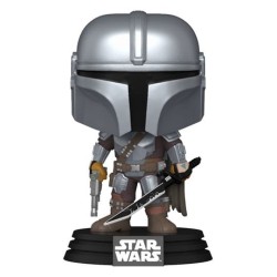 FUNKO POP! STAR WARS THE MANDALORIAN (THE MANDALORIAN WITH DARKSABER) 663