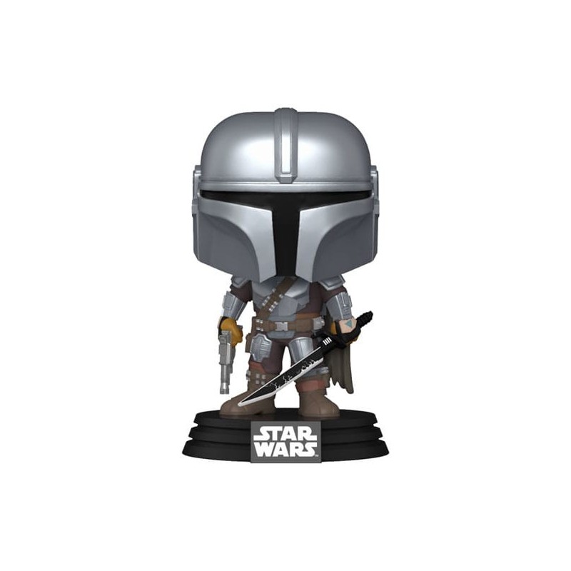 FUNKO POP! STAR WARS THE MANDALORIAN (THE MANDALORIAN WITH DARKSABER) 663
