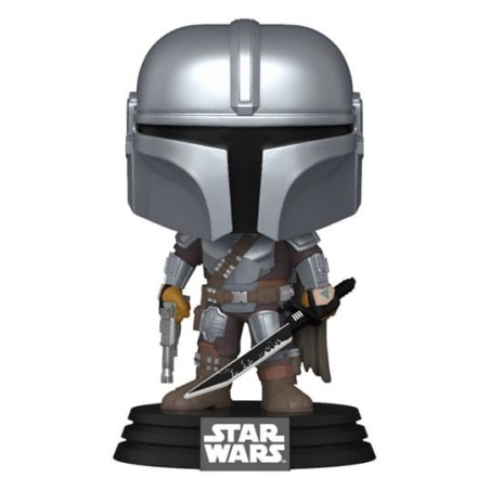 FUNKO POP! STAR WARS THE MANDALORIAN (THE MANDALORIAN WITH DARKSABER) 663