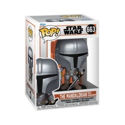 FUNKO POP! STAR WARS THE MANDALORIAN (THE MANDALORIAN WITH DARKSABER) 663