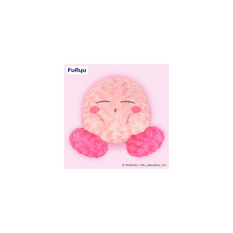 KIRBY PELUCHE SLEEPY SNUGGLE FURYU 34 CM