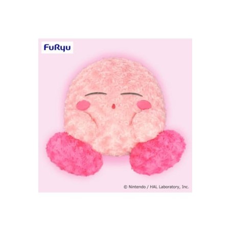 KIRBY PELUCHE SLEEPY SNUGGLE FURYU 34 CM