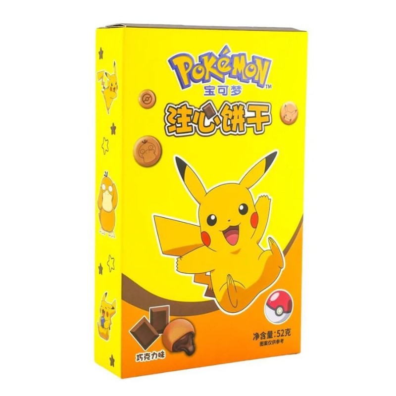 GALLETAS POKEMON RELLENAS DE CHOCOLATE