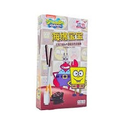 POCKY PALITO DOBLE SABOR CHOCOLATE Y LECHE EDICIÓN BOB ESPONJA 48G