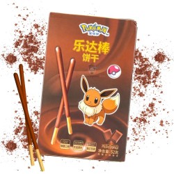 PALITOS LEDA EDICIÓN POKÉMON SABOR CHOCOLATE CON LECHE 52G