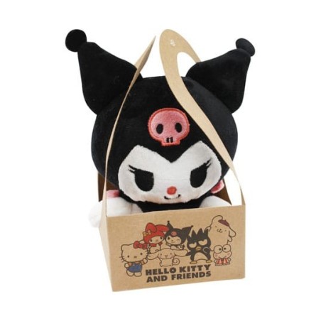 PELUCHE HELLO KITTY AND FRIENDS (KUROMI 14CM) JOY TOY