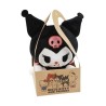 PELUCHE HELLO KITTY AND FRIENDS (KUROMI 14CM) JOY TOY