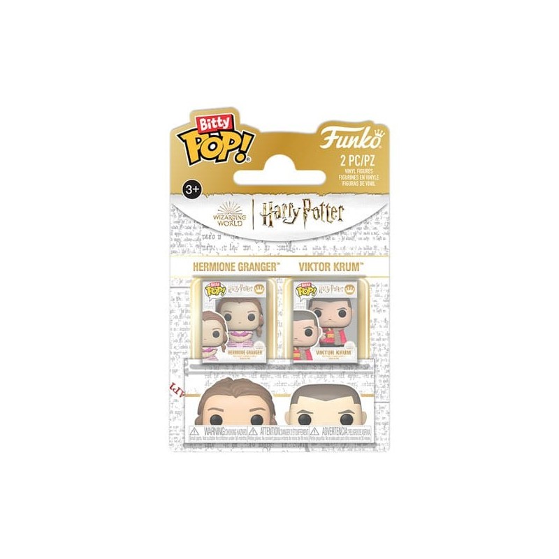 BITTY POP! HARRY POTTER (PACK 2 UD.  HERMIONE & VIKTOR KRUM)