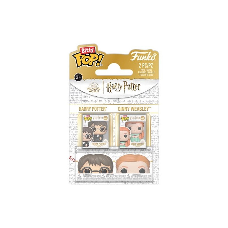 BITTY POP! HARRY POTTER (PACK 2 UD.  HARRY POTTER & GINNY WEASLEY)