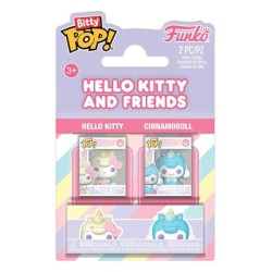 BITTY POP! HELLO KITTY AND FRIENDS (PACK 2 UD. HELLO KITTY & CINNAMOROLL)
