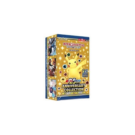 CAJA COMPLETA CARTAS POKEMON TCG 25TH ANNIVERSARY COLLECTION SELLADA COREANA