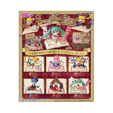 HATSUNE MIKU MINIFIGURAS SECRET WONDERLAND COLLECTION RE-MENT