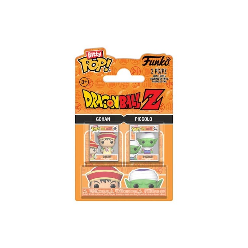 BITTY POP! HELLO DRAGON BALL (PACK 2 UD. GOHAN & PICCOLO)