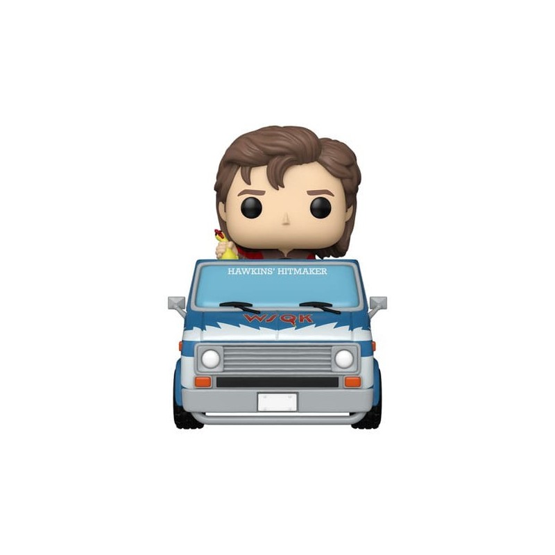* RESERVA * FUNKO POP! STRANGER THINGS (POP! RIDES STEVE WITH THE SKUAWK  VAN EXCLUSIVE) 138