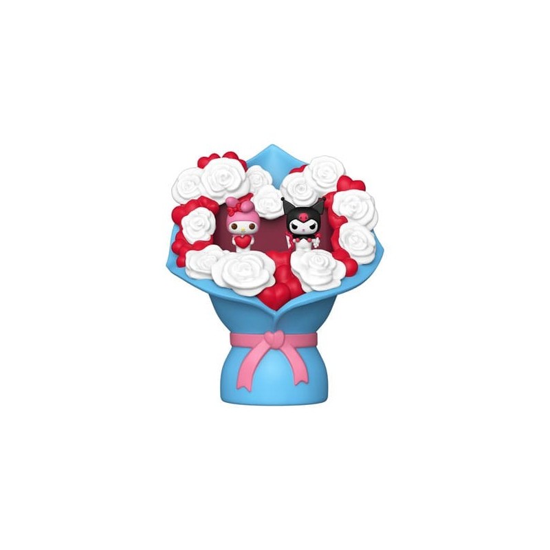 * RESERVA * BITTY POP! BOUQUETE VINYL (MY MELODY AND KUROMI VALENTINE) 3PCS