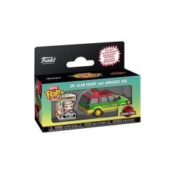* RESERVA * BITTY POP! RIDE JURASSIC PARK (DR. ALAN GRANT AND JURASSIC SUV)