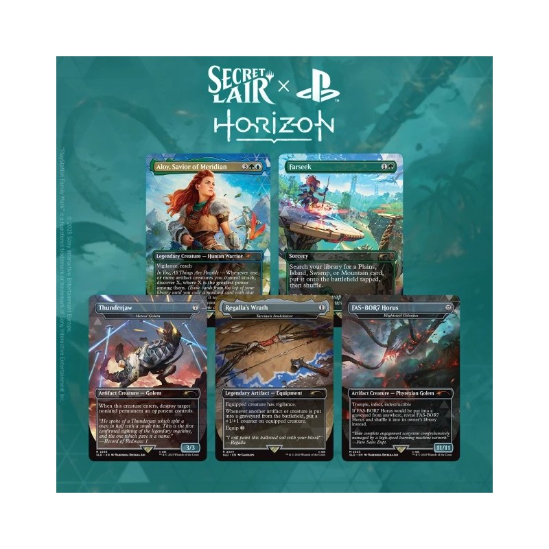 * RESERVA * SECRET LAIR HORIZON INTO THE FORBIDDEN WEST INGLÉS - MAGIC THE GATHERING