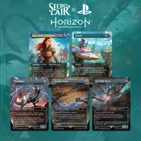 SECRET LAIR HORIZON INTO THE FORBIDDEN WEST INGLÉS - MAGIC THE GATHERING