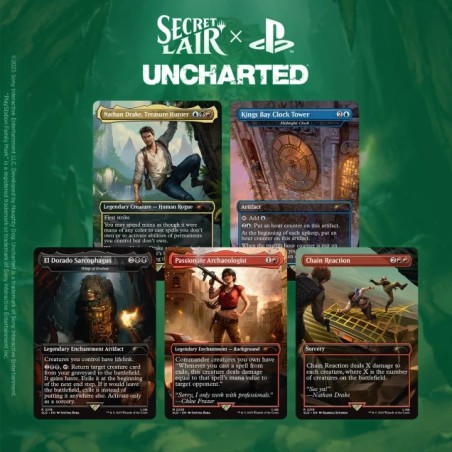 * RESERVA * SECRET LAIR UNCHARTED INGLÉS - MAGIC THE GATHERING