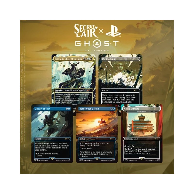 SECRET LAIR GHOST OF TSUSHIMA INGLÉS - MAGIC THE GATHERING