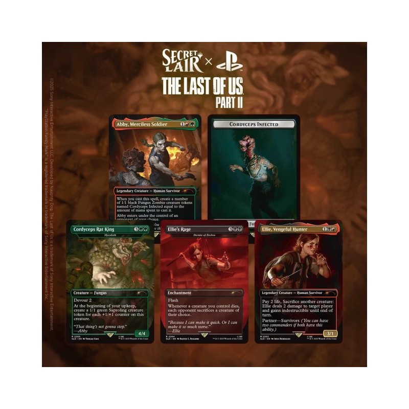 SECRET LAIR THE LAST OF US: PART II INGLÉS - MAGIC THE GATHERING
