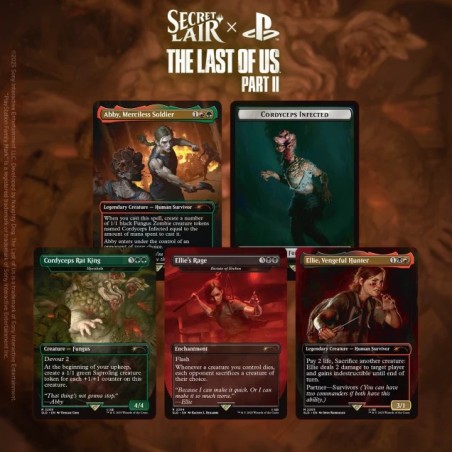 * RESERVA * SECRET LAIR THE LAST OF US: PART II INGLÉS - MAGIC THE GATHERING