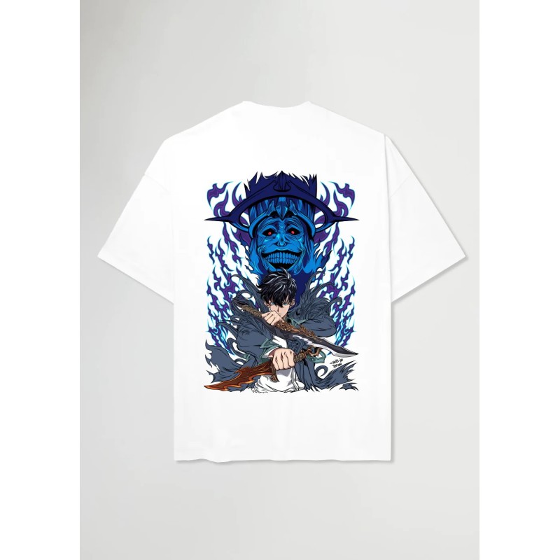 CAMISETA MADE IN JAPAN SOLO LEVELING LEVEL UP