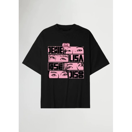 CAMISETA MADE IN JAPAN BLACK PINK (PINK DEMON)