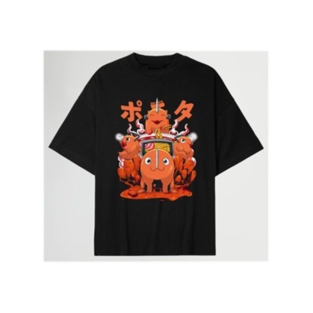 CAMISETA MADE IN JAPAN CHAINSAW MAN POCHITA (DEMON)
