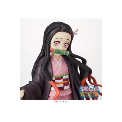 FIGURA DEMON SLAYER KIMETSU NO YAIBA SPM ESTATUA PVC NEZUKO KAMADO SIBLING BOND 19 CM SEGA