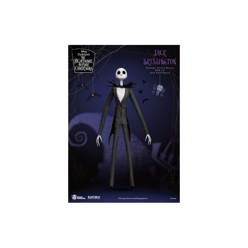 FIGURA PESADILLA ANTES DE NAVIDAD DYNAMIC 8CTION HEROES 1/9 (JACK 21CM)
