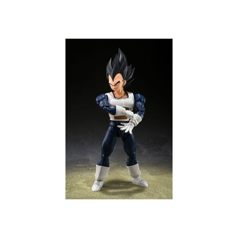 S.H. FIGUARTS DRAGON BALL (VEGETA OLD BATTLE CLOTHES 14CM)