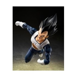 S.H. FIGUARTS DRAGON BALL (VEGETA OLD BATTLE CLOTHES 14CM)
