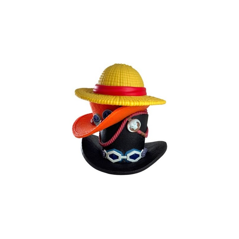 HUCHA ONE PIECE PLA DE SOMBREROS (LUFFY / ACE / SABO) PLASTOY
