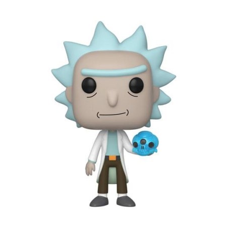 FUNKO POP! RICK AND MORTY (RICK WITH CRYSTAL SKULL) 692
