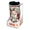 TAZA DE VIAJE ONE PIECE (CARDS) ACERO TERMO