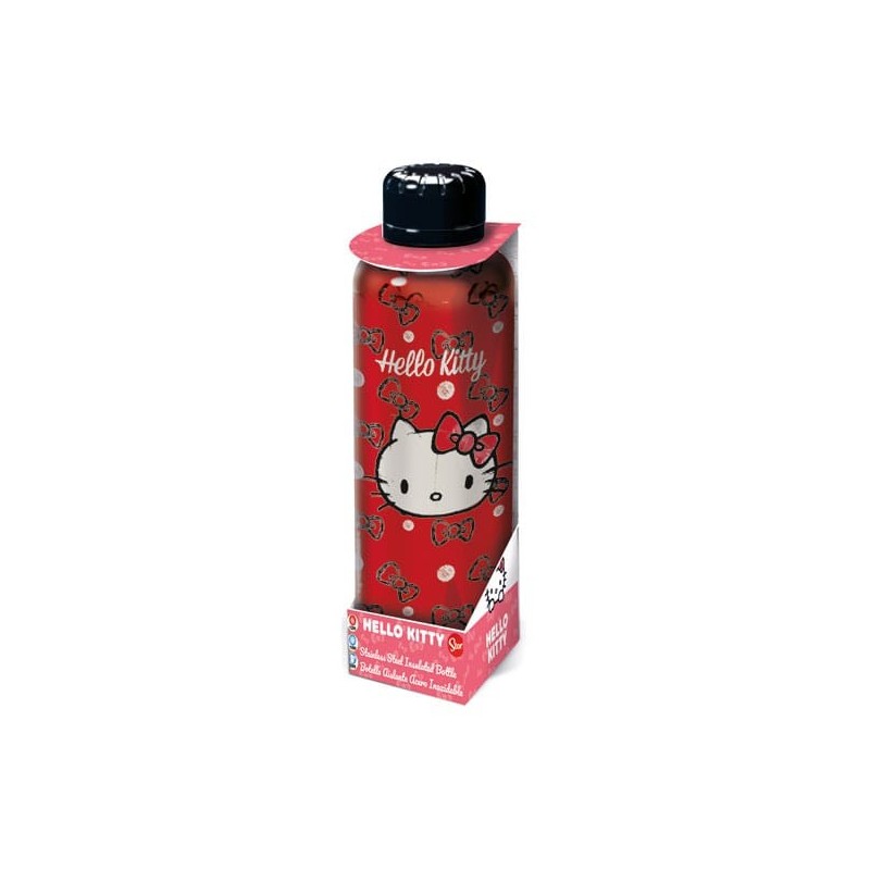 BOTELLA METALICA SANRIO HELLO KITTY